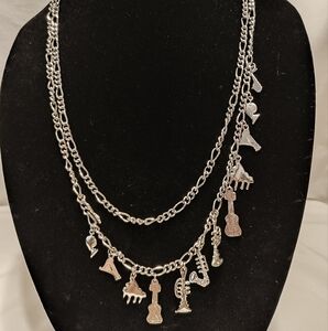 Silver Charm Necklace